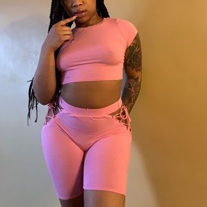 Pink 2 Piece Set